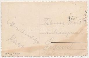 1914 Nagyszeben, Hermannstadt, Sibiu; Tüzérségi laktanya. F. Stoiber / K.u.k. military artillery bar...