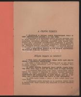 Mészáros József: A kisgazda fejőstehene. Bp., 1943, szerző (Kovács és Szegedi-ny.), 14+[2] p. Kiadói...