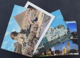 Kb. 100 db MODERN külföldi város képeslap / Cca. 100 unused foreign town postcards