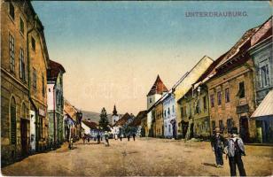 1918 Dravograd, Unterdrauburg; street view (EK)
