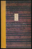 Kosztolányi Dezső: Négy fal között. Versek. Békéscsaba, Tevan. 59p. Félvászon kötés, kissé kopottas ...
