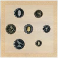 2008. 1Ft-100Ft (7xklf) + Mátyás denár Ag fantáziaverete (10g/0.999/27mm) "Reneszánsz emlékév&q...