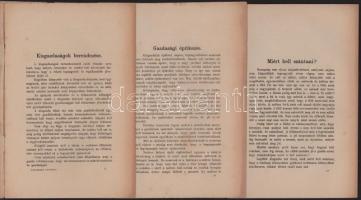 3 db mezőgazdasági témájú kiadvány: Berger Károly Lajos: Kisgazdaságok berendezése.; Groffits Gábor:...