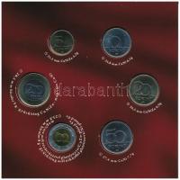 2012. 5Ft-200Ft (6xklf) elsőnapi veret, "Magyarország Alaptörvénye" forgalmi sor szettben....