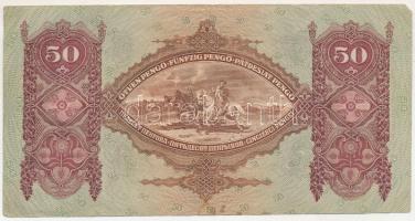 1932. 50P alacsony "D 091 000227" sorszámmal T:F