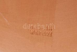 Kovács Margit (1902-1977): Lány korsóval. Festett kerámia, jelzett, hibátlan 39,5 cm /// Margit Ková...