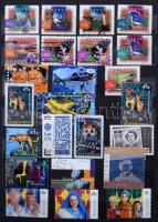 Ausztrália és környéke, sok száz modern képes bélyeg 12 lapos közepes berakóban