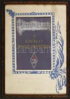 1953 Az Újpesti Dózsa sportegyesület díszoklevele Dömötör Zoltán (1935-2019) olimpiai érmes, későbbi...