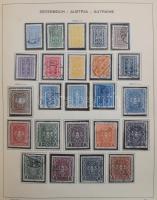Ausztria és területek tartalmas gyűjtemény 1850-1986 sok jobb kiadással, eleinte bélyegzett, majd eg...