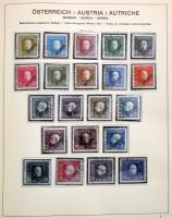 Ausztria és területek tartalmas gyűjtemény 1850-1986 sok jobb kiadással, eleinte bélyegzett, majd eg...