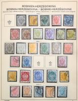 Ausztria és területek tartalmas gyűjtemény 1850-1986 sok jobb kiadással, eleinte bélyegzett, majd eg...