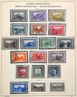 Ausztria és területek tartalmas gyűjtemény 1850-1986 sok jobb kiadással, eleinte bélyegzett, majd eg...