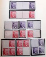 Német II. világháborús megszállás - Böhmen und Mähren special gyűjtemény rengeteg összefüggéssel, ür...