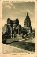 Paris, Tour Nord-Ouest. Exposition Coloniale Internationale Paris 1931 / replica of Angkor Wat during the 1931 Colonial Exhibition (fa)