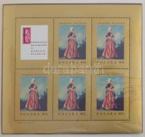 Lengyelország festmény sorok, kisívsorok gyűjtemény albumban. Szép anyag!