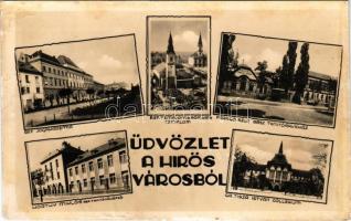 1941 Kecskemét, Református Jogakadémia, Református templom és Római katolikus templom, "Faragó Béla" Országos Tanítóárvaház, "Horthy Miklós" református tanítónőképző, "Gróf Tisza István" kollégium (fl)