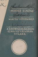 1962 A MÚOSZ Sportújságírók díja az év legjobbjainak Dömötör Zoltán (1935-2019) olimpiai érmes, késő...