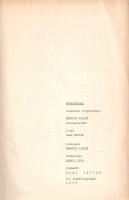 Magasiskola. Technikai forgatókönyv Mészöly Miklós kisregényéből. Írta Gaál István, dialógus: Mészöl...