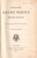 Kölcsey Ferenc: Kölcsei Kölcsey Ferencz minden munkái. Harmadik, bővített kiadás. 1-10 kötet. [Telje...