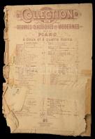 Egy nagy adag kottafüzet és kottalap. Több mint 100 db . ca 1890-1950