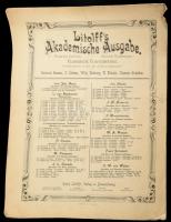 Egy nagy adag kottafüzet és kottalap. Több mint 100 db . ca 1890-1950