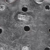 Ezüst (Ag) karkötő, drágakövekkel, citrin, topáz, gránát, peridot, bruttó 42g