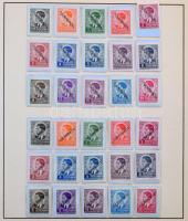 Német megszállás Szerbiában 1941-1943 Tétel több jó kiadással, magas katalógus értékű anyag, albumban