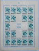 Német megszállás Szerbiában 1941-1943 Tétel több jó kiadással, magas katalógus értékű anyag, albumba...