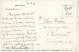 1942 Málnásfürdő, Malnas Bai; park / park