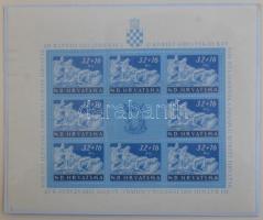 Horvátország háború előtti szép gyűjtemény, benne Mi 24-38 korabeli tanúsítvánnyal (csak ez Mi EUR 1...