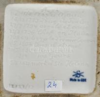 Kämmer Volkstedt Napóleon figura + Porzellanmanufaktur Kister Napóleon figura + Porzellanmanufaktur ...