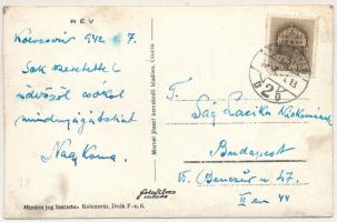 1942 Rév, Körösrév, Vad, Vadu Crisului; Zichy-barlang, vasútvonal, vasúti alagút. Marosi József kiad...