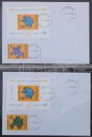 Vasút motívum levelek, CM-ek, alkalmi bélyegzések, kb 100 db bolgár és luxemburgi küldemény 122 férőhelyes A4-es levélberakóban