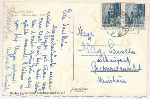 1943 Kolozsvár, Cluj; Szent Mihály templom belső / church interior