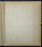 Feldpost 1914 mappa, belseje levelek, papírok tárolására alkalmas, két rekesszel