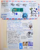 Kb 80 küldemény az egész világból + 3 db ausztrál + 1 ausztrál Antarktisz sorozat presentation pack ...