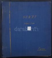 Franciaország és területei néhány száz bélyeg 1943-ig régi Gobát albumban (szinte használatlan lapok...