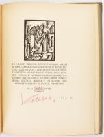 Keleti Arthur: Angyali üdvözlet. Molnár C. Pál fába metszett rajzaival. ALÁÍRT! Bp., 1928, Amicus. 7...