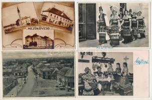 Mezőkövesd - 6 db RÉGI város és motívum képeslap