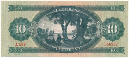 1957. 10Ft "A 589 066282" balszél felé tolódott nyomat T:UNC
Adamo F4