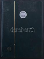 Olimpia motívum gyűjtemény maradvány 127 bélyeg sorokkal + 14 blokk 16 fekete lapos A4-es Leuchtturm...