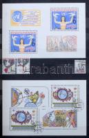 Szép Csehszlovák gyűjtemény a 80-as évekből sok blokkal kisívvel 12 lapos Philux A4-es berakóban