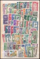 Angol gyarmatok, főleg Jamaica bélyegek közepes berakólap 2 oldalán