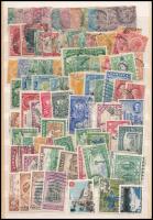 Angol gyarmatok, főleg Jamaica bélyegek közepes berakólap 2 oldalán