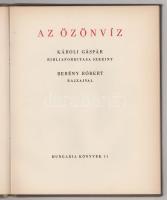 Az özönvíz. Károli Gáspár bibliafordítása szerint. Berény Róbert rajzaival. Hungária Könyvek 11. Szá...