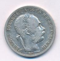 1882KB 1Ft Ag "Ferenc József / Barokk címer" Körmöcbánya kapszulában T:XF,VF patina
Hunga...