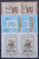 Nagy modern magyar tétel: gyűjteményrészek, több példányos tételek 11 db nagyon jó minőségű A/4 és 1...