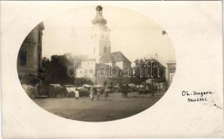 Besztercebánya, Neusohl, Banská Bystrica; templom, piac / church, market. photo