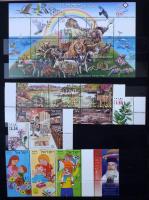 Izrael postatiszta gyűjteményrész a 2003-2010-es évekből 10 különféle blokk, 121 klf bélyeg, magas k...