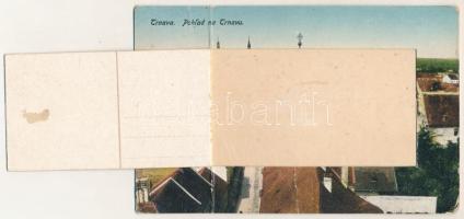 1926 Nagyszombat, Tyrnau, Trnava; Pohlad / leporellólap, üres / leporellocard, empty